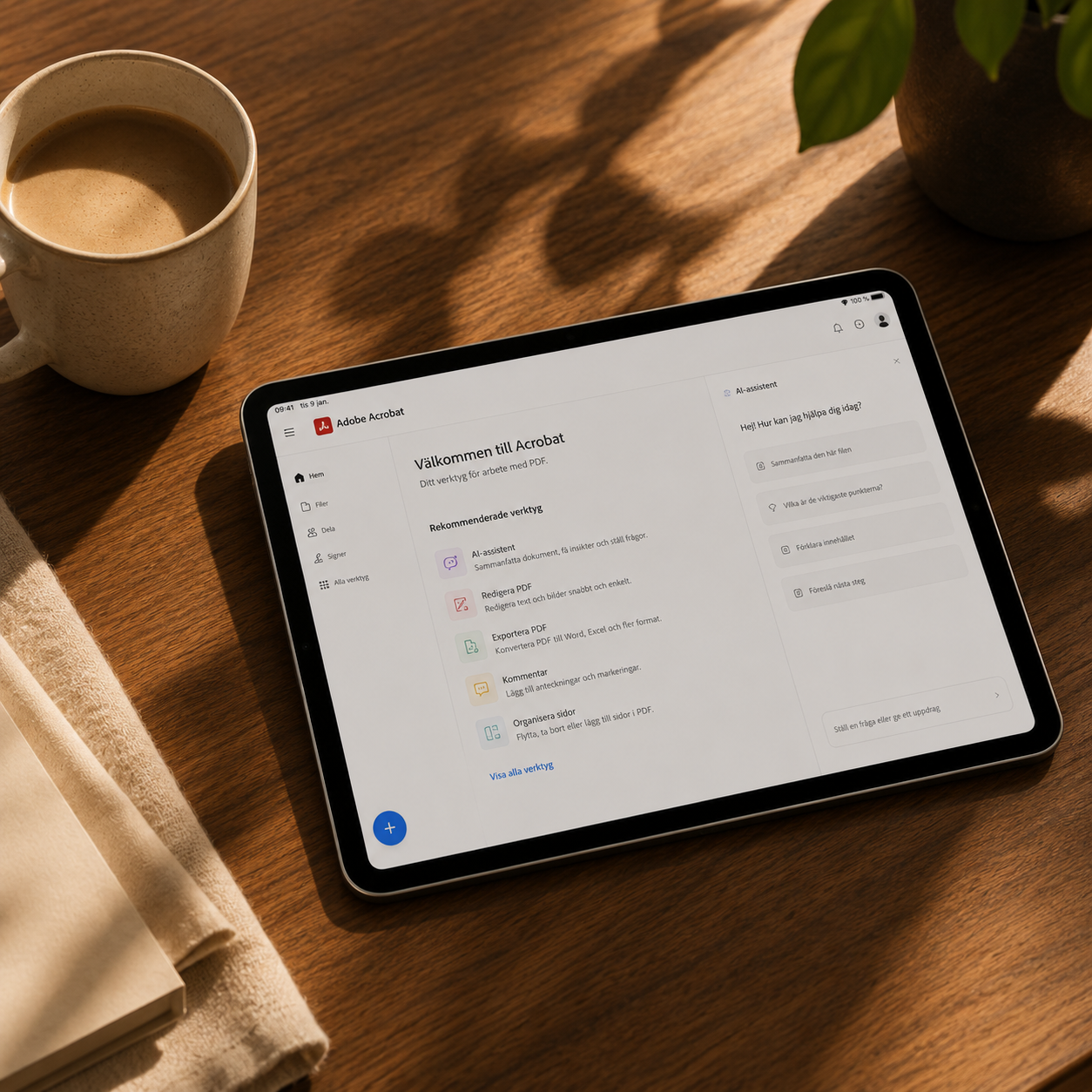 AI-assistent acrobat