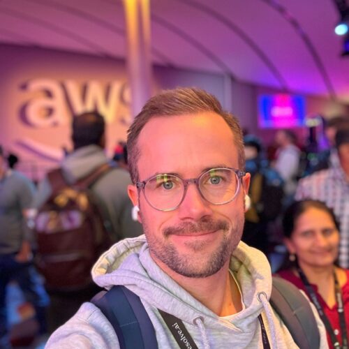 Patrik Lagerträd på AWS Re:Invent 2025